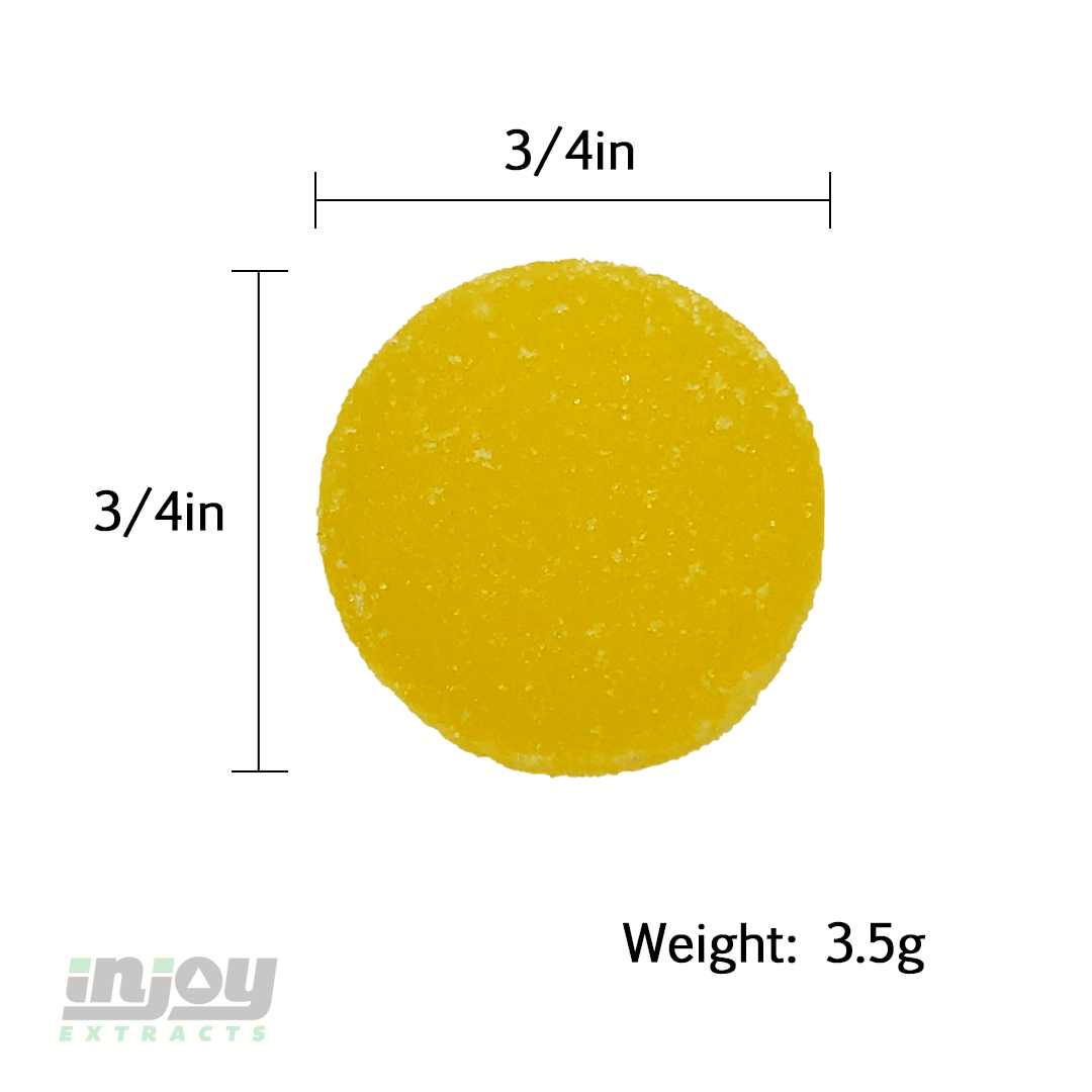50mg Delta 8 Gummies Wholesale Mango flavor - Injoy Extracts