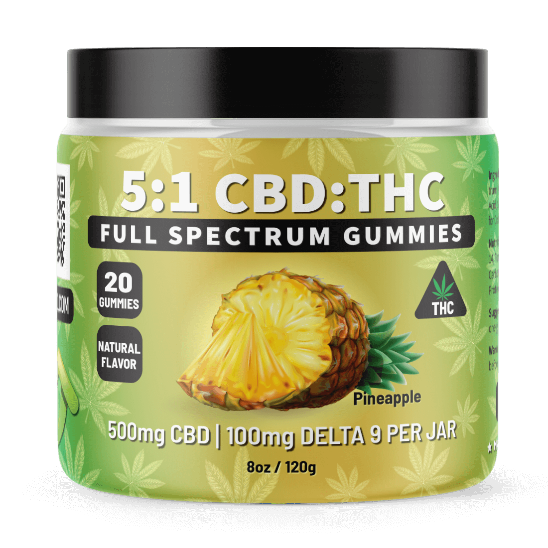 Pineapple Delta 9 Gummies 5mg
