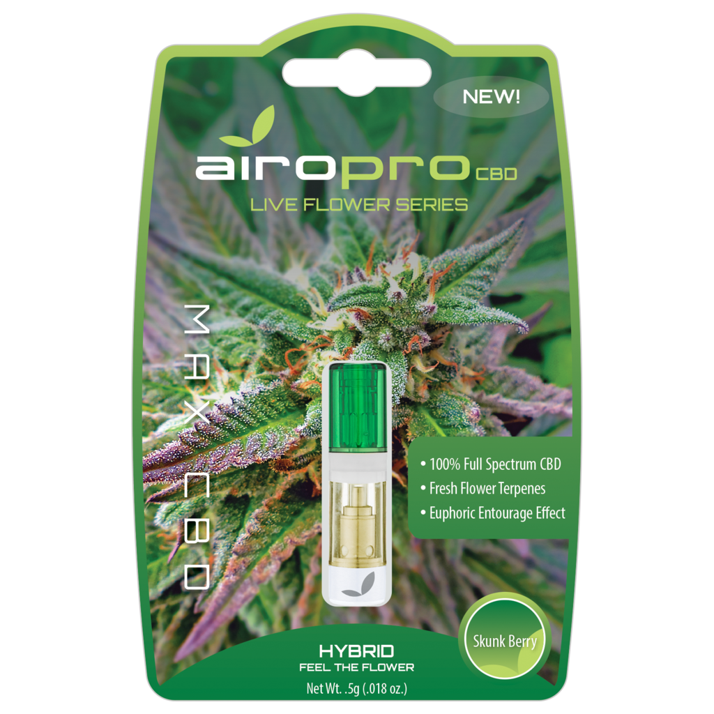 AiroPro Live Flower cartridges - Skunk Berry - AiroPro Wholesale