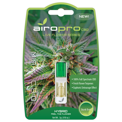 AiroPro Live Flower cartridges - Skunk Berry - AiroPro Wholesale