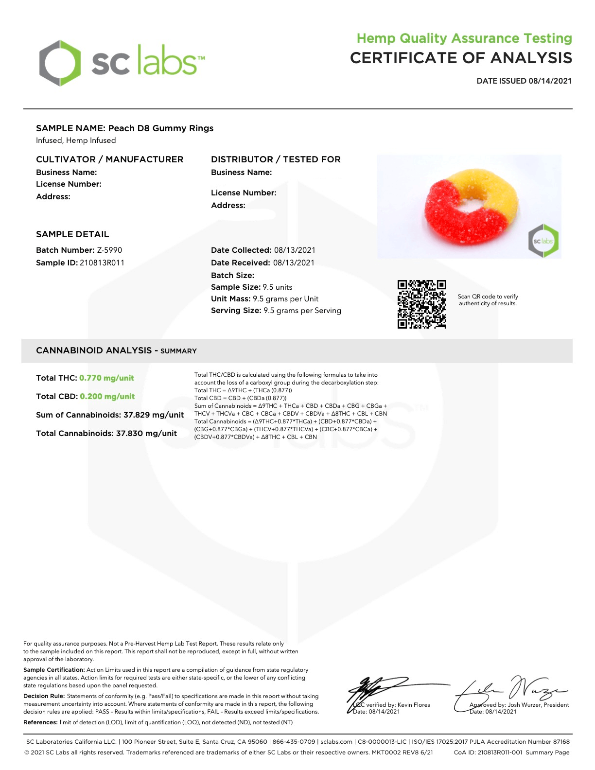 30mg Delta 8 Gummy Rings - Bulk Wholesale