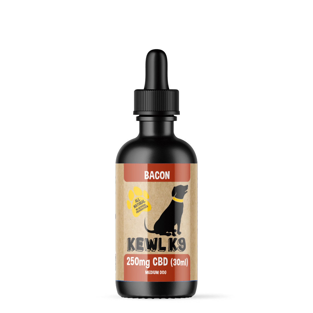 Kewl K9 - CBD oil for dogs - bacon flavor