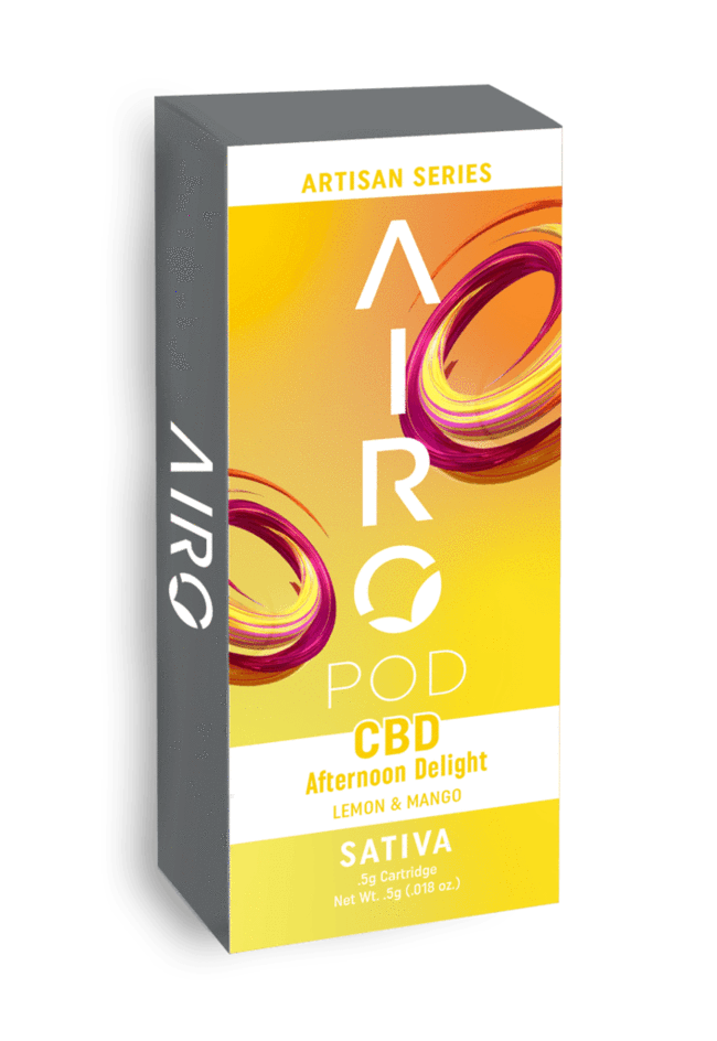 Airopod CBD Artisan Series Afternoon Delight Full Spectrum CBD Cartridge For Sale on Good CBD Online Store