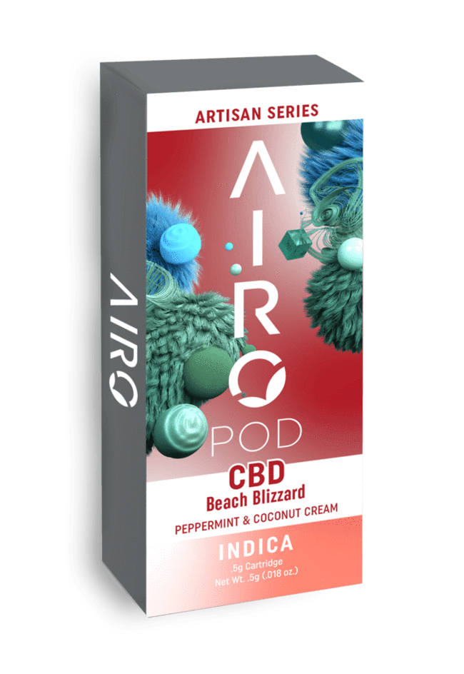 Airopod CBD Artisan Series Beach Blizzard Full Spectrum CBD Cartridge For Sale on Good CBD Online Store