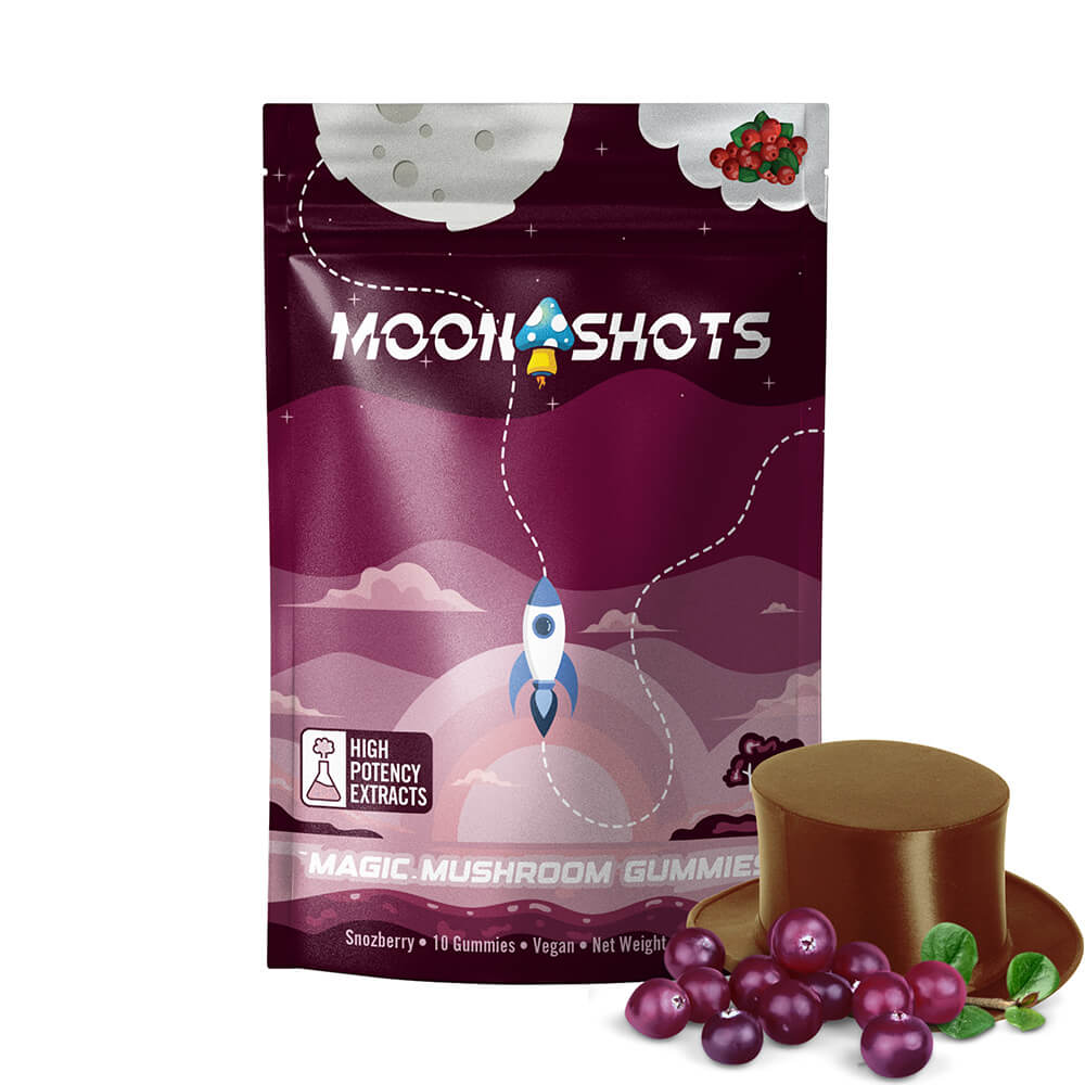 Moonshots Snozzberry Mushroom Gummies – Wholesale