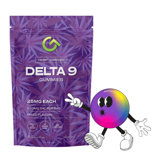 25mg Delta-9 Gummy Rings