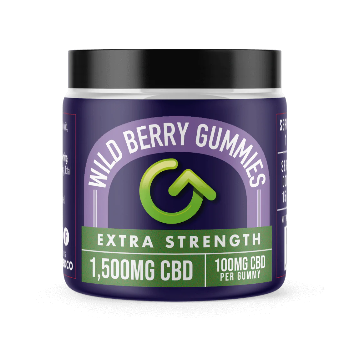 100mg CBD Gummies - Wild Berry - Wholesale Injoy Extracts