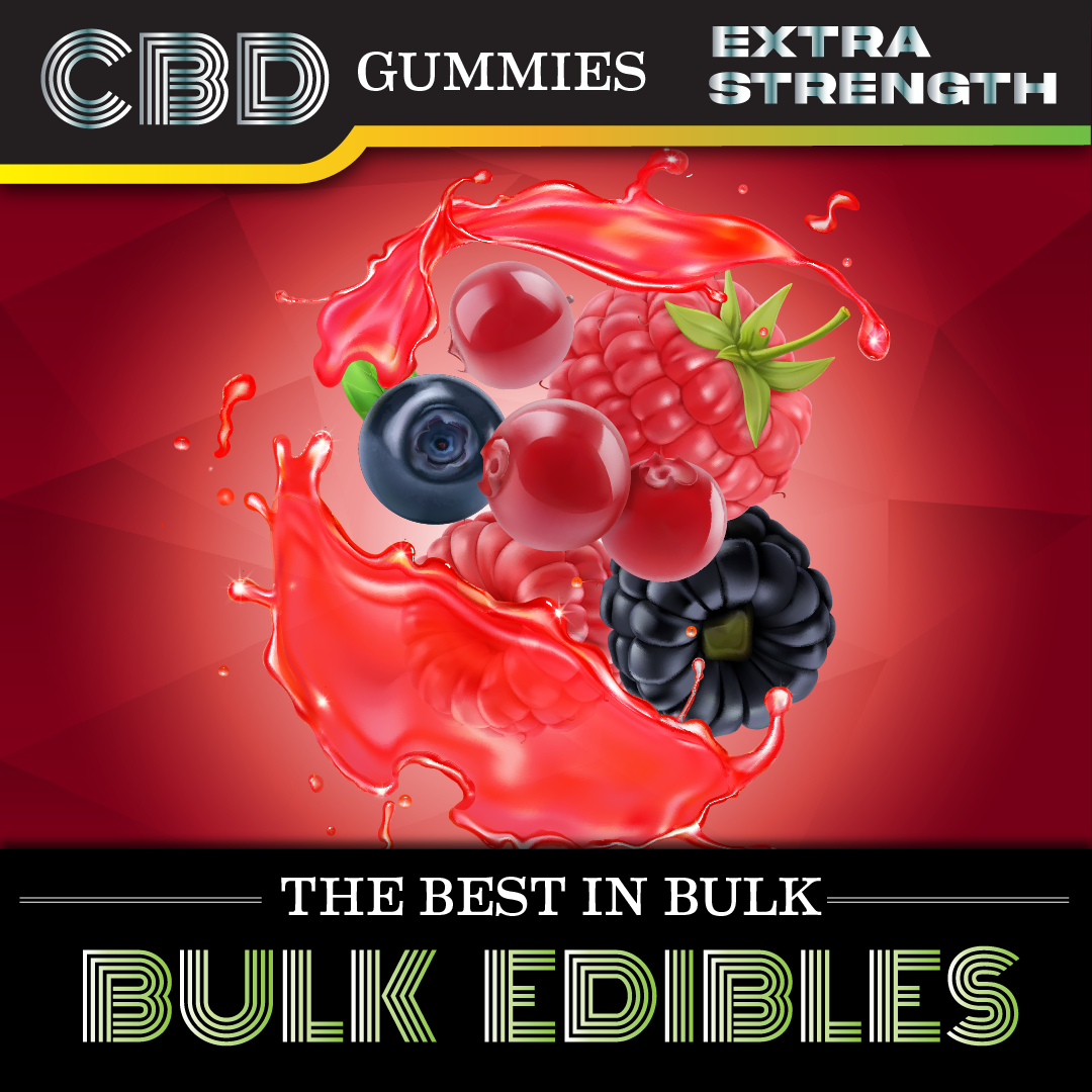 100mg CBD Per Gummy - Wild Berry - Extra Strength