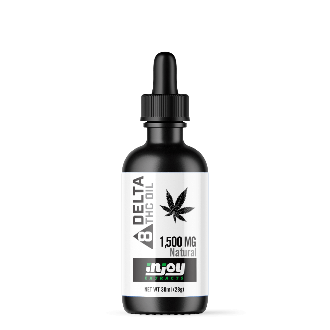 Delta 8 tincture 1500mg - natural flavor - Wholesale Injoy Extracts
