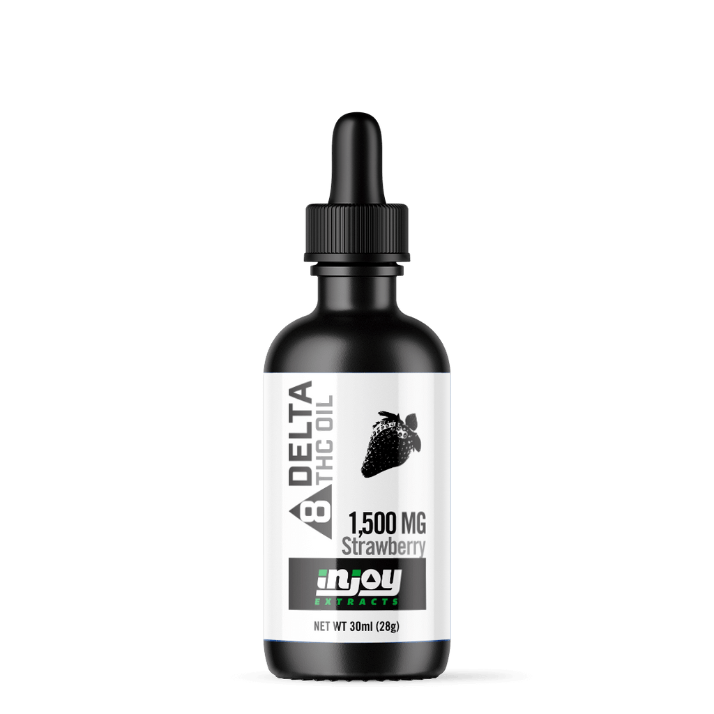 Delta 8 tincture - strawberry flavor - Wholesale Injoy Extracts