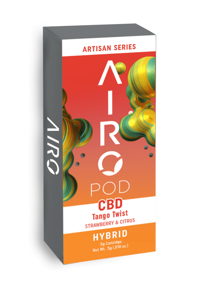 Airopro CBD Artisan Series Tango Twist Full Spectrum CBD Cartridge For Sale on Good CBD Online Store