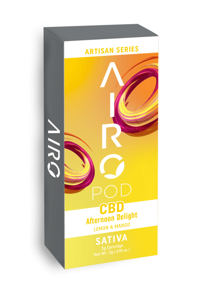 Airopro CBD Artisan Series Afternoon Delight Full Spectrum CBD Cartridge For Sale on Good CBD Online Store