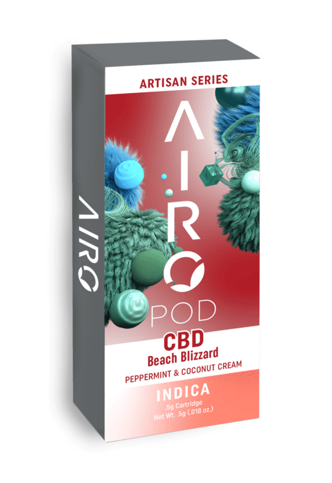 Airopro CBD Artisan Series Beach Blizzard Full Spectrum CBD Cartridge For Sale on Good CBD Online Store